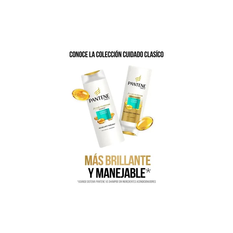 Shampoo Acondicionador Pantene Pro Clásico 2en1 Mini 100ml