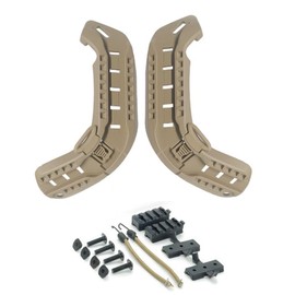 OSdream MICH Helmet Accessory Rail Mount Kit Helmet Side Rail Guide DE