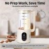 DFJKJUU Nut Milk Maker 8-in-1 Soybean Milk Machine 40oz for