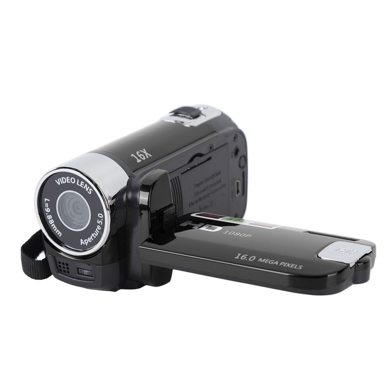 4K 48MP DV Camera 2.7in TFT Rotatable Screen 16x Digital