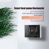 Heat Pump Room Thermostat Temperature Controller 4.8 Inch Color LCD