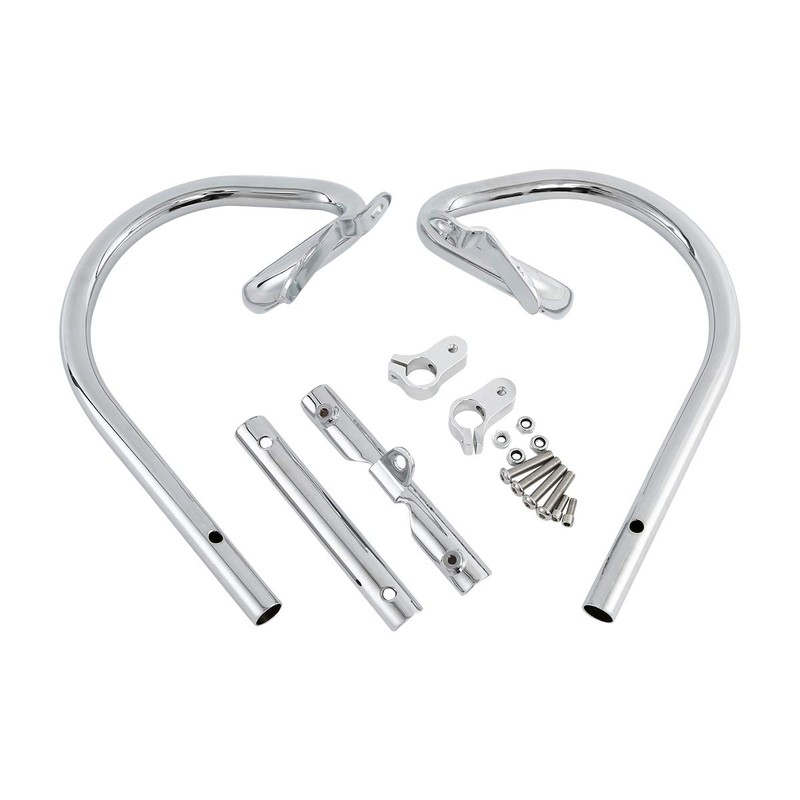 TCMT Chrome Engine Guard Crash Bar Highway Fits For HARLEY