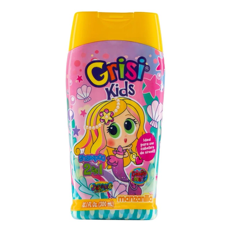 Grisi Shampoo Kids De Manzanilla, Shampoo Limpiador Para Niñ
