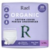 Rael Disposable Underwear for Women, Organic Cotton Cover - Postpartum