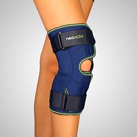 Emo Stabilising Knee Brace Open with Polycentric Joint - Blue RD55A