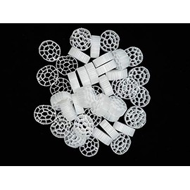 Wave Point K3 Filter Media Moving Bed Biofilm Reactor (MBBR) for Aquaponics • Aquaculture • Hydroponics • Ponds • Aquariums (1 Gallon)