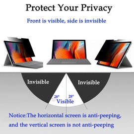 FYDIKHN Privacy Screen Protector Designed for Fire HD 10 tablet 10.1 inch 11th generation 2021 release Anti Spy Film Matte Anti Spy Film TPU Guard Protectors Sticker