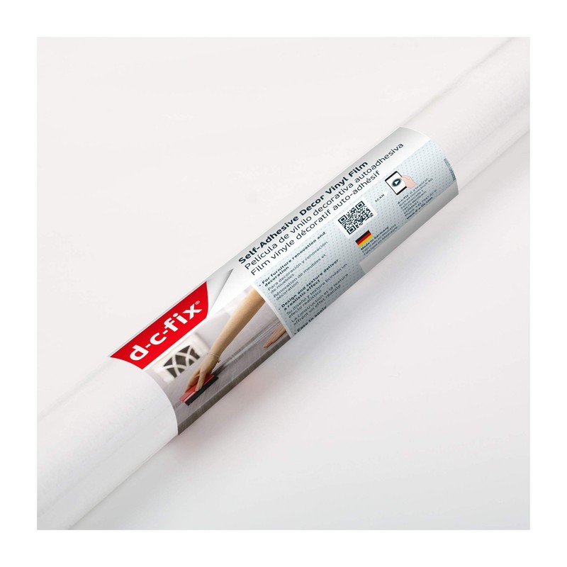 d-c-fix self-Adhesive Film White Glossy 26.5'' x 78.7" (FA3468075)