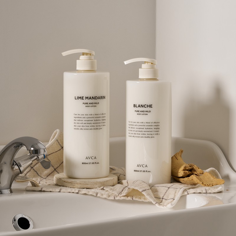 Abka fragrant hypoallergenic ceramide highly moisturizing body lotion non-sticky body