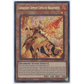 Courageous Crimson Chevalier Bradamante - BLMR-EN014 - Secret Rare - 1st Edition