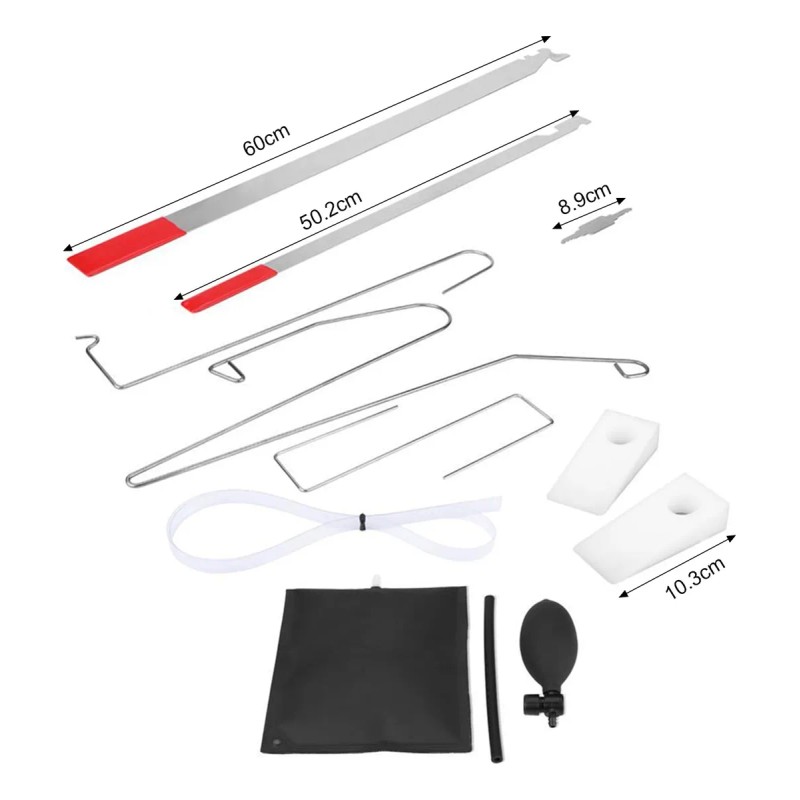 10 Unids/set Universal Puerta Abierta Herramienta Coche Bloq