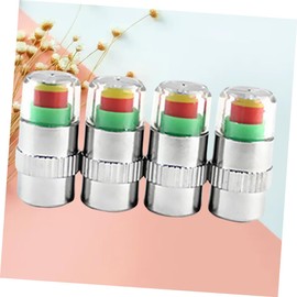 ULTECHNOVO 4pcs Car Tire Pressure Monitor Sensor Indicator Tyre Deflator Pressure Indicator Cap