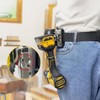 Drill Holster for Belt,Toughbuilt,Clip On Tool Belt Drill Holder,Toughbuilt Pouch,Stainless