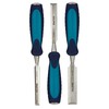 ECLIPSE - WOOD CHISEL SET - BEVEL EDGE 3 PIECE