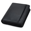 Samsill Professional Padfolio/Portfolio with Zippered Closure Case, 2 Inch Removable