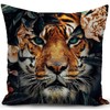 HUASHUZI Tiger Cushion Cover Decorations Pillow Cover Tiger Gifts Ornaments