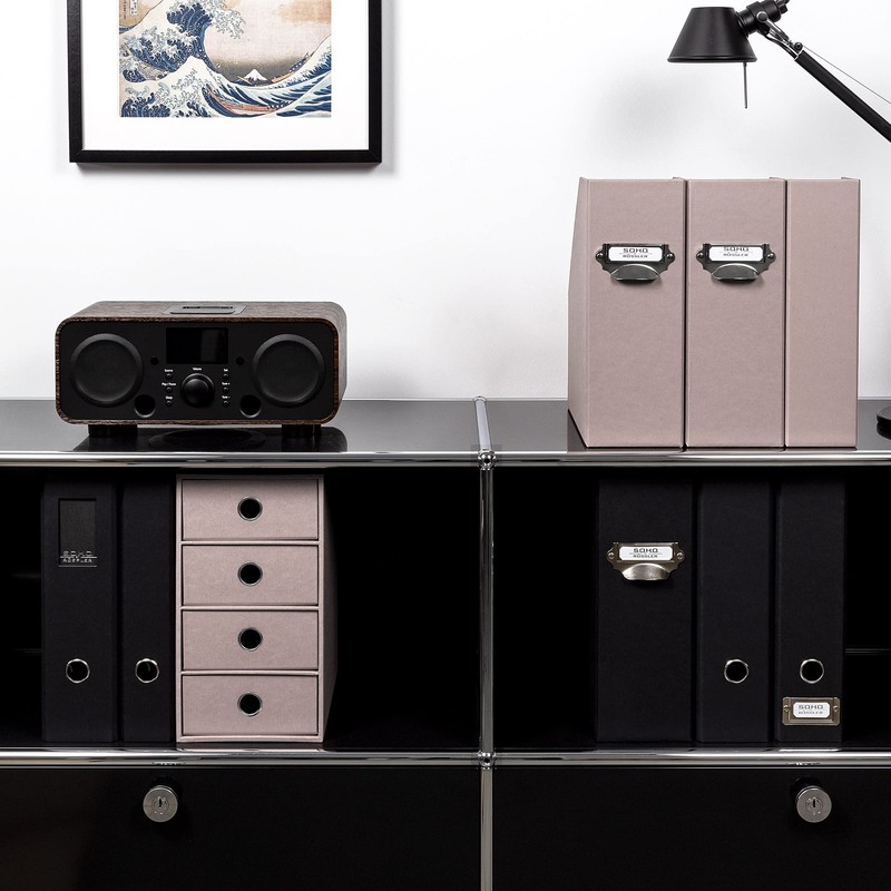 Rössler S.O.H.O A4 115mm Magazine File with Handle and Index