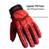 HANDLANDY Anti Vibration Gloves, SBR Padding, TPR Protector Impact Gloves,