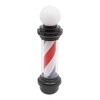 AngelcityCC 26.8 in Wall-Mounted Barber Pole Led Light, Red, White,