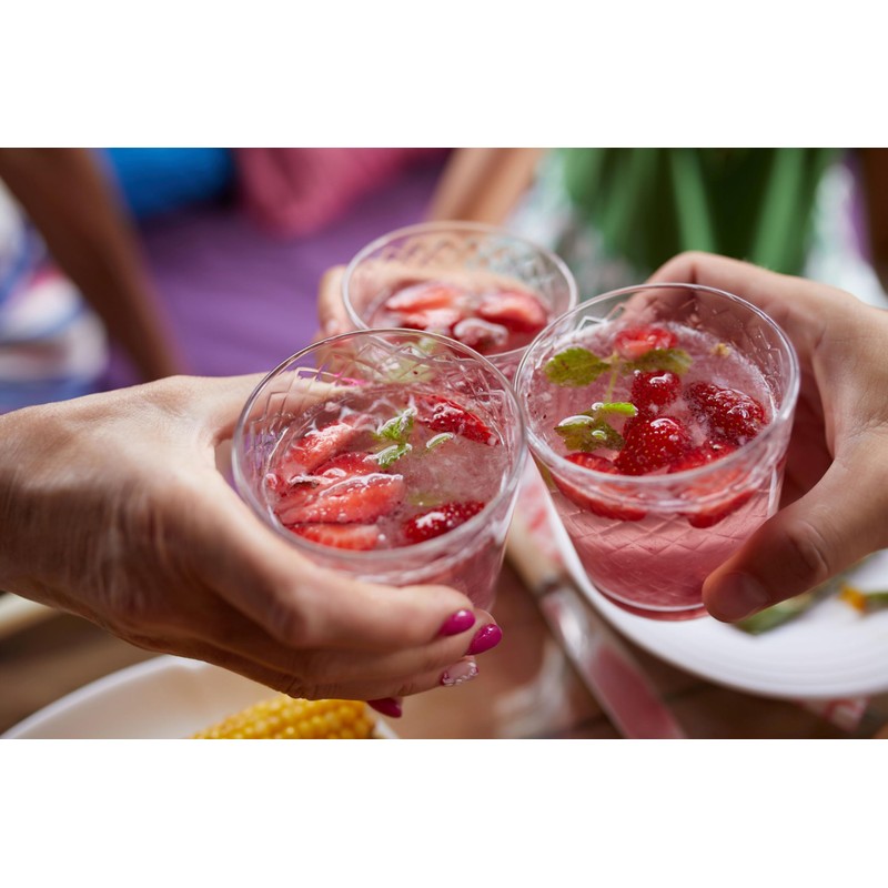 Strawberry-Kiss easyWater Drink Powder, Sugar-free Flavour Powder for Refreshing Drinks,
