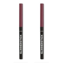 2 X Avon Glimmerstick Eyeliner - Twin pack - Two the same (Majestic Plum - Purple)