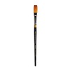 KINGART Original Gold 9100-1/2, Premium Artist Brush, Golden TAKLON ONE Stroke-Size: 1/2, Black