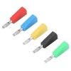 Akozon Banana Plug Connectors Pack of 10 P3002 4 mm