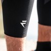 Flytex Knee Compression Sleeves, Black, L