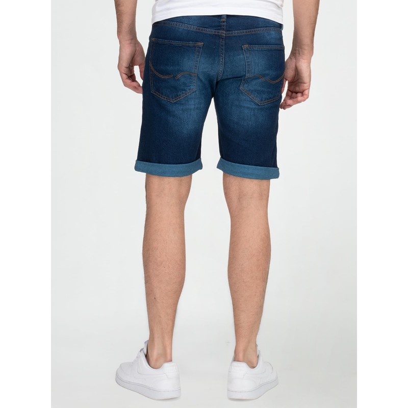 Rock Creek Men's Stretch Jeans Shorts H-415, darkblue, 40