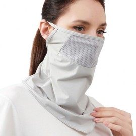 Ear-Hook Ice Silk TW Mesh Full Cover Mask Face Mask Pink 2ea