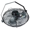 Simple Deluxe 20 Inch High Velocity 3 Speed, Black Wall-Mount