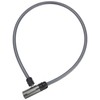 Bridgestone WL-AD.B Allock Bicycle Key Wire Lock, Dark Gray, Anti-Theft