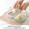 Oaks Leye LS1530 Zakuzaku Stainless Steel Grater, White, Made in