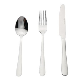 Olympia S385 Buckingham Cutlery Sample Set, Stainless Steel (Pack of 3)