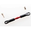 Traxxas 3737 Red-Anodized Aluminum Turnbuckle/Camber Link with Rod Ends, 39mm
