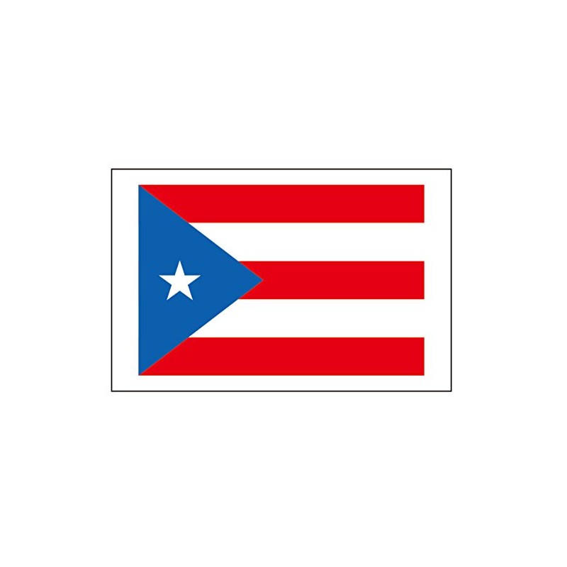 8 Large Puerto Rico Flag Tattoos, Party Favors