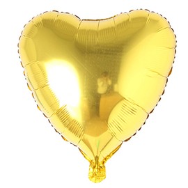 2pcs/lot 10 inch heart star shaped air balls kids baby shower birthday wedding decorations aluminum foil balloons party supplies (2pcs 10 inch Gold Heart)