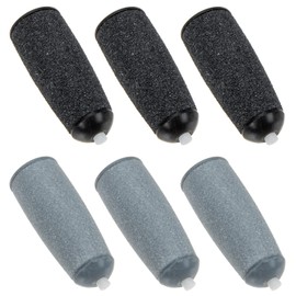 FRCOLOR 6pcs Foot File Roller Heads Replacement Heads for Electric Foot File Dead Skin Remover
