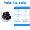 5 Pcs Insulated Wire Connectors Black Multi Cable Splice Connector