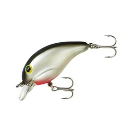 Band-It Crankbait Series 100 200 & 300 Bass Fishing Lures, Pearl Black Back, Series 100 (Dives to 5') (BDT103)
