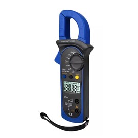 ST201 Multímetro de pinza digital 4000 cuentas Amperímetros de pinza Transistor Capacitor Tester Prueba de potencia Automotriz ACDC Voltaje Corriente 