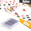 Vaktop 8pcs Playing Card Case, Clear Playing Card Box, Plastic