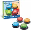 Learning Resources Juego Botones Luz Y Sonidos Learning Resources Niño Buzzers