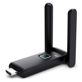 Wireless HDMI Transmitter with Dual Antennas, Black