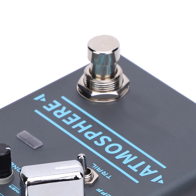 Reverb Effect Pedal Guitar 9 Digital Ambiance Bypass Musical Instrument