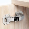 Aoyswuz Pack of 4 Cabinet Hinges 113 x 43 mm