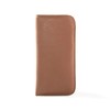 Leatherology Cognac Soft Eyeglass Case