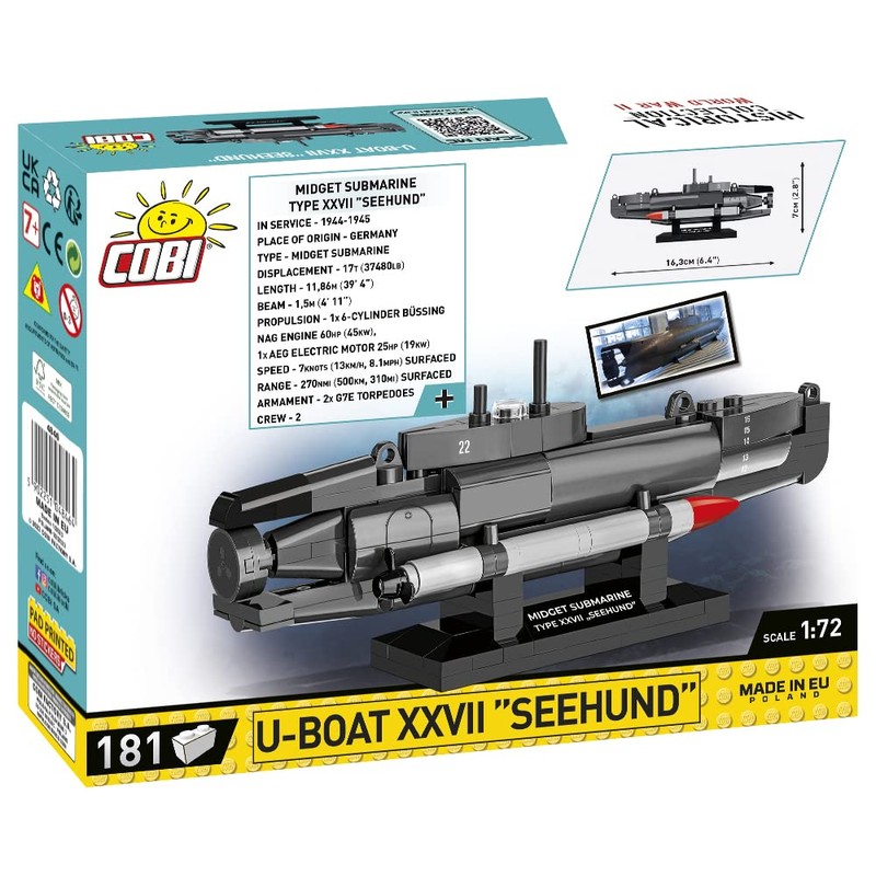 COBI U - BOAT XXVII ''Seehund