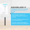 Continuum Aquatics AquaBlade P - Acrylic Safe Aquarium Scraper w/