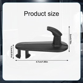 Car Floor Mat Clips, 4pcs Floor Mat Holder Multipurpose Car Carpet Mat Fixing Buckles Car Accessories Hook Mat Fastener for Toyota Lexus Easy Installation